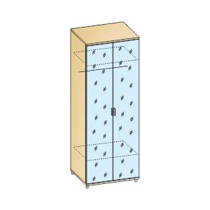 Грейс Шкаф ШК-5003 (2264х900х570 мм) 
