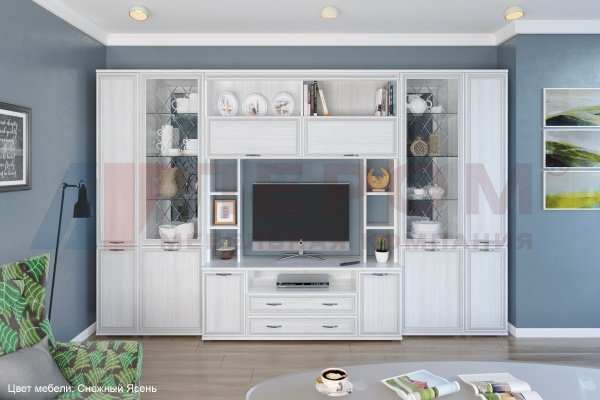 Гостиная-Стенка Карина-04 (В-2224 х Ш-3420 х Г-448 мм)