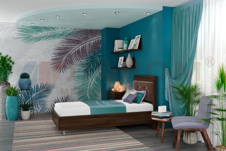 Карина Кровать КР-2855 (1100(370*)х1005х1980)